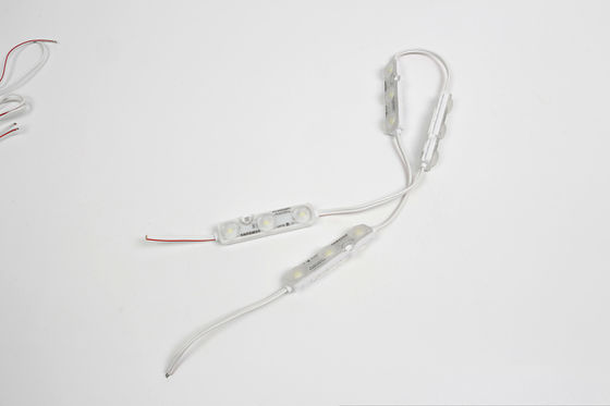 High Brightness DC12V 0.72w LED Module 80LM White Waterproof IP65 5050 For Advertising 
