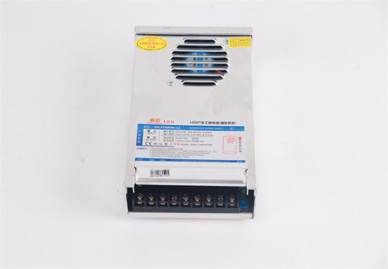 400W อลูมิเนียมกันฝน ประสิทธิภาพสูง DC12V แหล่งไฟฟ้า LED สําหรับ LED Lighting