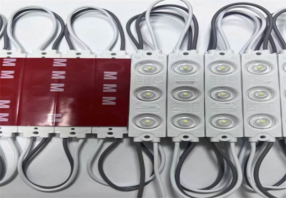 โมดูลแสง LED ความสว่างสูง SMD2835 180LM RGB 1.2W DC12V สําหรับโฆษณาภายในภายนอก