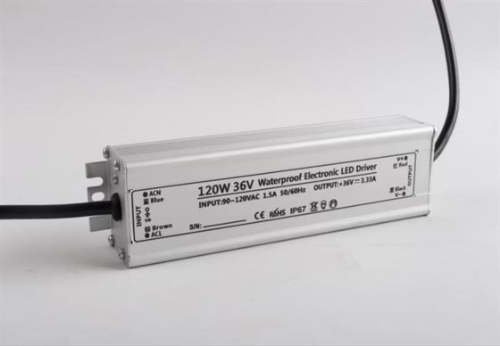 แหล่งจ่ายไฟ LED ไดรเวอร์ LED 12V 300W กันน้ำ ภายในและภายนอกอาคาร คุณภาพสูง IP67
