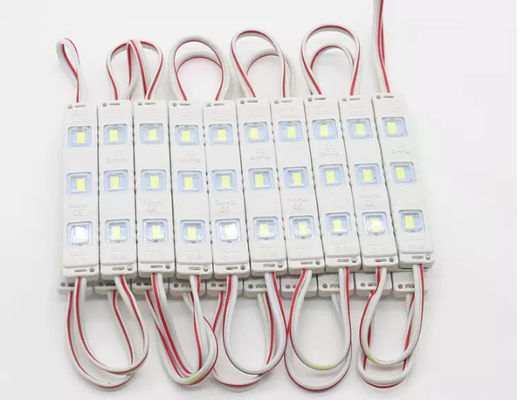 โมดูลไฟ LED SMD2835 IP67 RGB 1.5W 150LM อินพุต 12V DC แหล่งกำเนิดแสงสีเต็มรูปแบบ