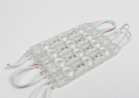 โมดูล LED 3030 แบบฉีด 3W 240lm โมดูลไฟแบ็คไลท์ LED สำหรับโฆษณา