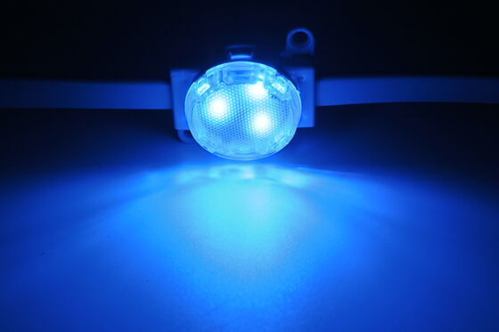 30mm 12V SMD3535 RGB IP67 Waterproof LED Point Light with 120° Beam Angle and DMX512 Control
