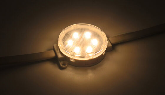 ไฟพิกเซลแบบจุด 50 มม. 1800K-6500K DMX512 IP67 กันน้ำ มุมลำแสง 120° สำหรับภายนอก