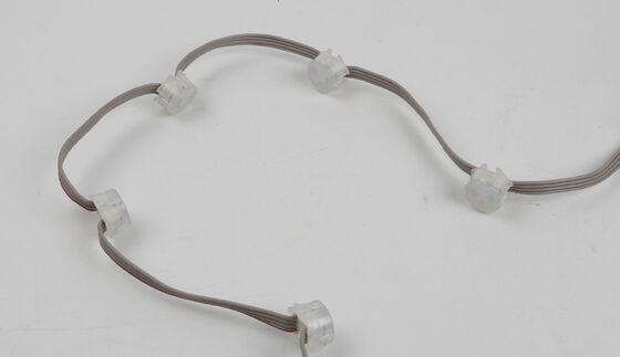 ไฟ LED แบบจุด SMD5050 กันน้ำ IP67 0.4W 19.83 มม. 5V แสงยืดหยุ่น มุมลำแสง 120 องศา วัสดุ PC