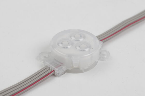 แหล่งกำเนิดแสง LED แบบจุด IP67 DC12V กันน้ำ 0.75W ส่งระยะไกล อายุการใช้งานยาวนาน โมดูลไฟ LED