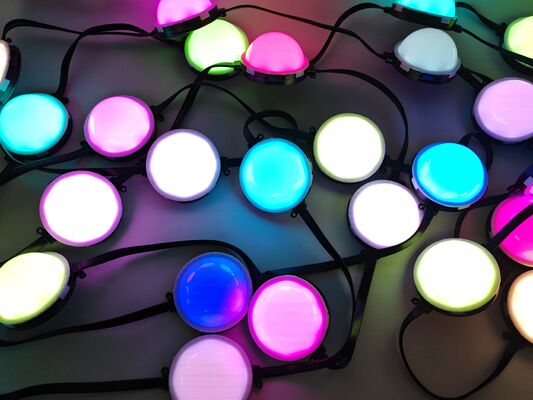แสงจุด LED กันน้ํา 80 มิลลิเมตร IP67, สี RGBY