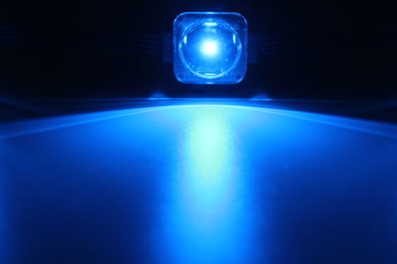 ไฟ LED RGB แบบจุด 25 มม. IP67 กันน้ำ ความสว่างสูง ไฟตกแต่งเวทีเทศกาลสำหรับงานแต่งงาน ปาร์ตี้ อาคาร แสงบรรยากาศภายนอก