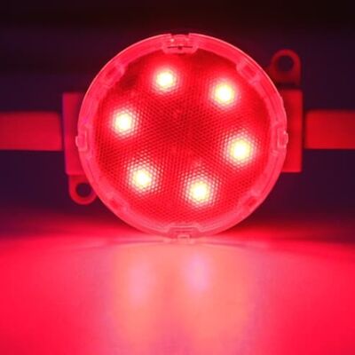 วัสดุ PC แบบยืดหยุ่น ไฟจุด LED กว้าง 50 มม IP67 กันน้ํา 24V SMD3535 เหมาะสําหรับการส่องแสงภายในและภายนอก