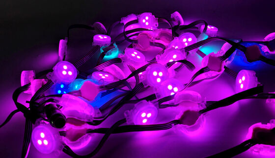 30 มม. PC Ip67 ฝนตกหนักไฟ LED กลางแจ้ง Street Contour แสงสำหรับปีบรรยากาศเทศกาล