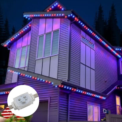 วัสดุพีซี RGBW 40 มม. 48V ไฟ LED จุด SMD3535 IP67 กันน้ำได้ยืดหยุ่น