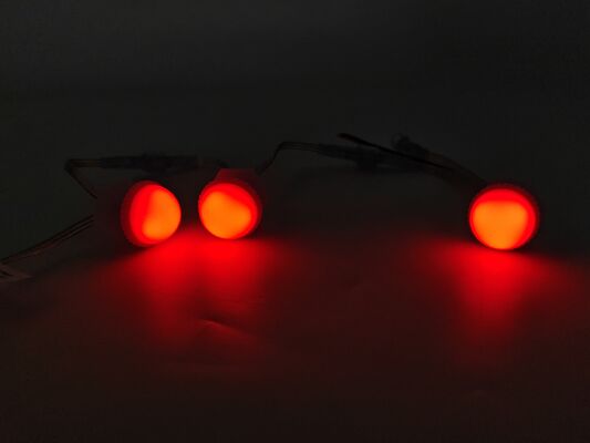 แสงจุด LED กันน้ํา 80 มิลลิเมตร IP67, สี RGBY