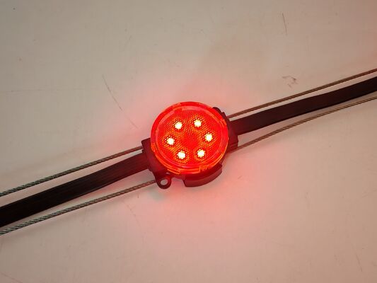 48V 40mm PC Shell IP67 กันน้ํา แสงจุด LED RGBW ภายนอก อาคาร หน้าผนัง ภายนอก การตกแต่งผนัง Pixel Lamp สําหรับการประกายภูมิทัศน์สถาปัตยกรรม
