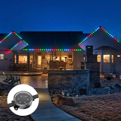 DC48V 40 มม. RGBW IP67 ไฟ LED พิกเซลกันน้ำสำหรับโคมไฟตกแต่งในร่มและกลางแจ้ง