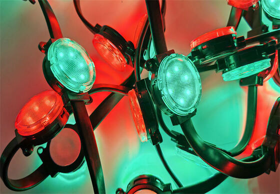 DC48V 40mm RGBW IP67 กันน้ํา LED ไฟพิกเซลสําหรับไฟหน้าต่างอาคาร