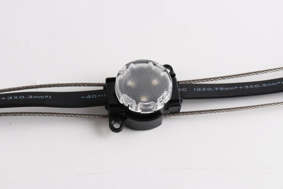 แสงจุด LED RGBW ไฟแสงแสงอาทิตย์ IP67 กันน้ํา 30mm DC12V สําหรับการส่องแสงภายนอกอาคาร