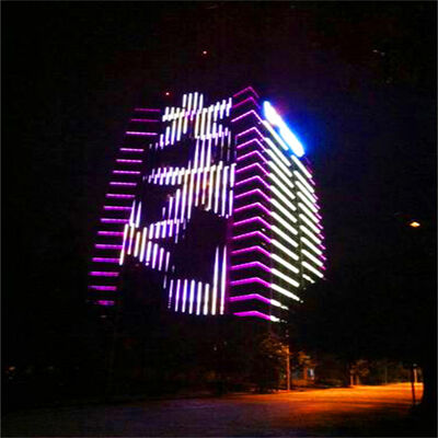 โมดูล LED พิกเซลสี่เหลี่ยม RGBW สี่สี ขนาด 30 มม. กันน้ำ IP67 สำหรับป้ายไฟภายนอกอาคาร