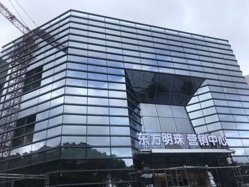 1 เมตรอลูมิเนียมโพรไฟล์พิกเซล Led โคมไฟอาคารแสงกลางแจ้งออกแบบโครงการ