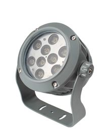 Ip65 ไฟ LED น้ำท่วมนำสปอร์ตไลท์วงกลมนำโคมไฟกลางแจ้ง 9w นำแสงน้ำท่วม Smd