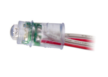 มิราเคิลบีน Warm White Waterproof Led Pixel Light DC5V 12mm F8 IP67 วัสดุกาว PVC Shell