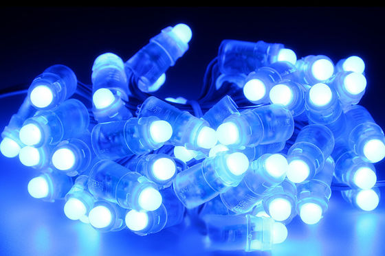 กันน้ำ IP67 12v 9mm 0.2W Rgb Led String Lights