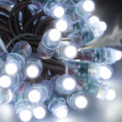 การตกแต่งเรือสำราญ 0.1w 9mm Rgb Pixel Light Strings