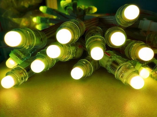 120 ° Beam IP67 5V 0.13W แอดเดรส LED Light String