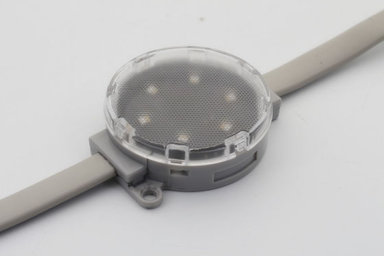 SMD 3535 PC Shell 1.2W 24V IP67 ไฟ LED พิกเซล 50 มม