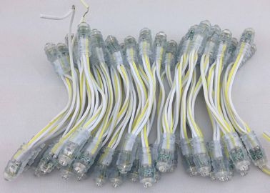 สีเหลืองกันน้ำ IP65 ไฟ LED พิกเซล 9 มม. สำหรับไฟ LED กลางแจ้ง