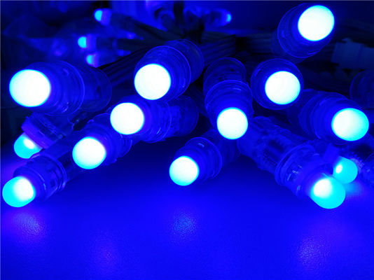 มิราเคิลบีน 12mm Full Color Led Rgb Pixel Strings ใบรับรอง BIS Rgb แอดเดรสพิกเซล Led 12mm 5v 12v