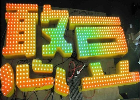 มิราเคิลบีนกันน้ำ DC5V 12V F5 9 มม. ไฟ LED พิกเซลกลางแจ้ง 0.15W