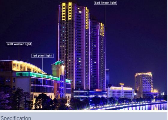 แอดเดรส 40 มม. 50 มม. Dmx Rgb Led Pixel Point โลโก้ป้ายไฟ Led Amusement Lighting