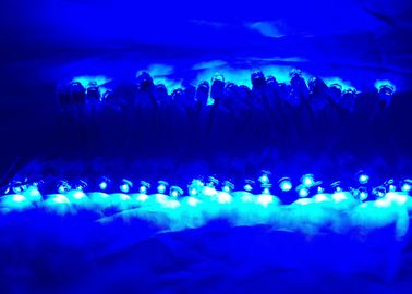 1pcs 8mm Staw หมวกสีฟ้า DC 5V โมดูลพิกเซล LED ที่มีการป้องกันสูง