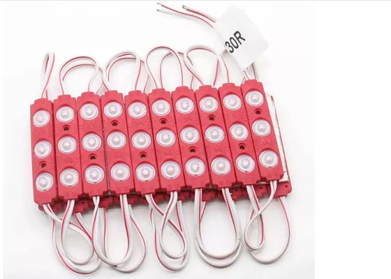 5730 Led Module โมดูลไฟ LED กลางแจ้ง 3leds Back Lighting Led Injection Module 1.4W IP67 DC12v