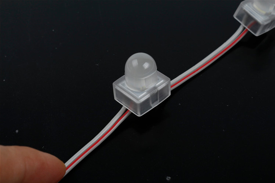 ไฟ LED พิกเซลแบบแอดเดรสกันน้ำ 12 มม. สีเต็ม Square SMD Pixel LED Light