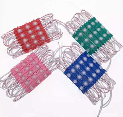 การฉีด 2835 กล่องไฟโมดูล LED 3 ไฟ LED 12V 3 Modulo IP65 Protection